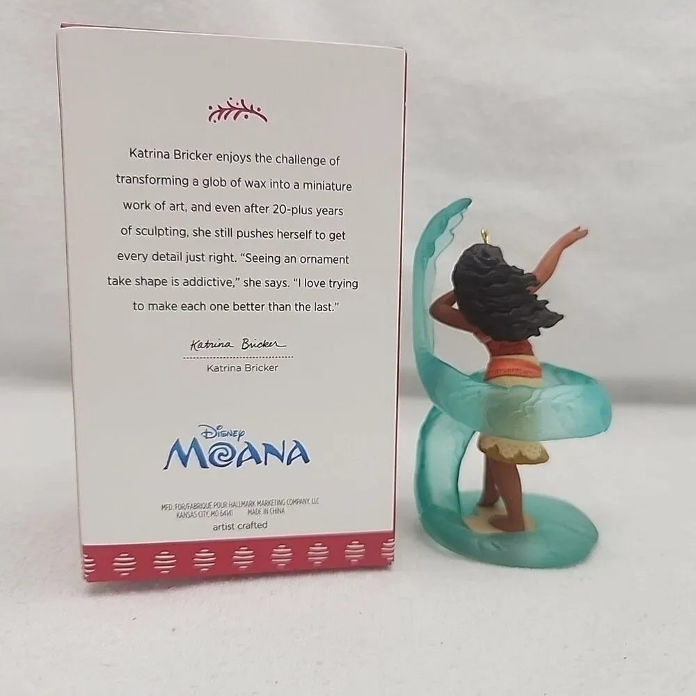 Ornament Hallmark Keepsake Moana Waialiki Disney Christmas 2017 QXD6225 NEW